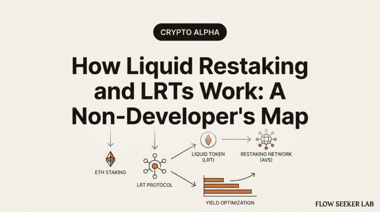 How Liquid Restaking and LRTs Work: A Non-Developer’s Map