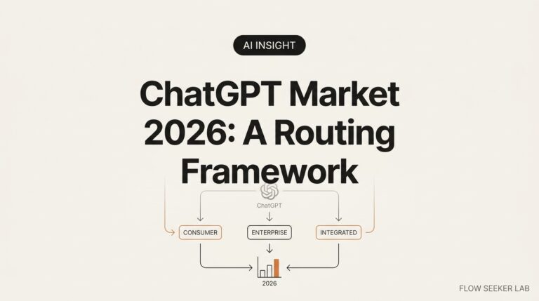 ChatGPT Market Share 2026: A Routing Framework