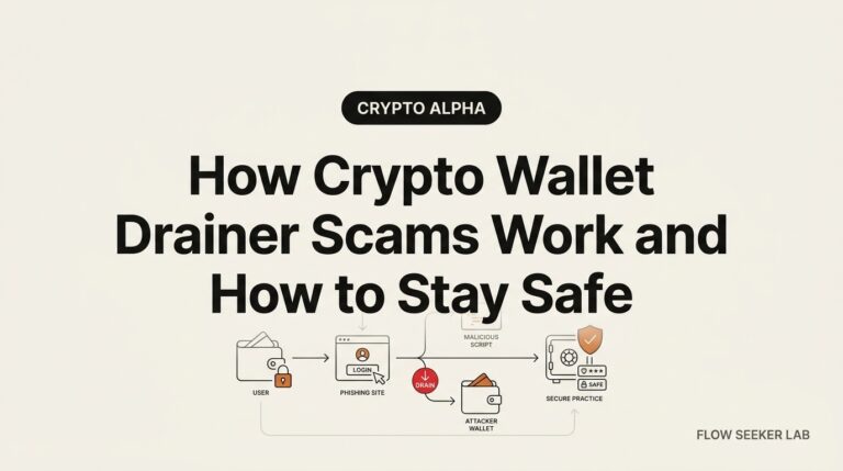 How Crypto Wallet Drainer Scams Work and How to Stay Safe