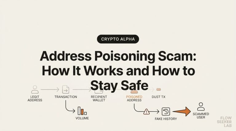 Address Poisoning Scam: How It Works and How to Stay Safe