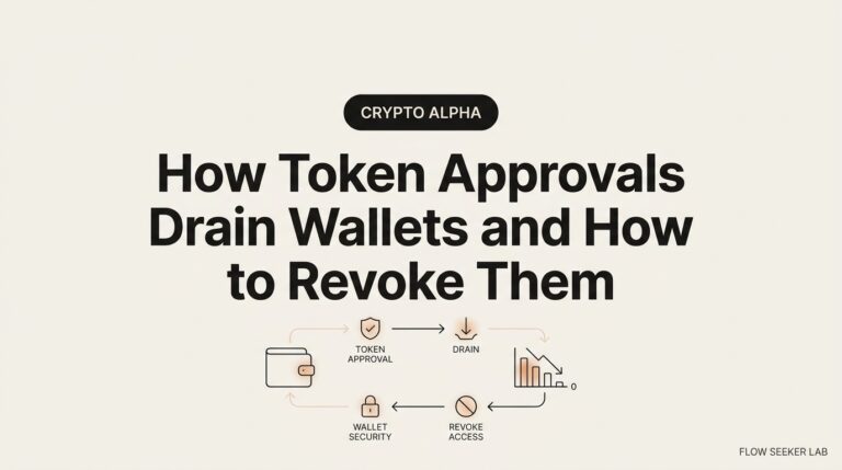 How Token Approvals Drain Wallets and How to Revoke Them