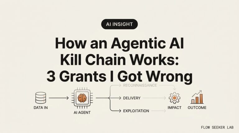 How an Agentic AI Kill Chain Works: 3 Grants I Got Wrong