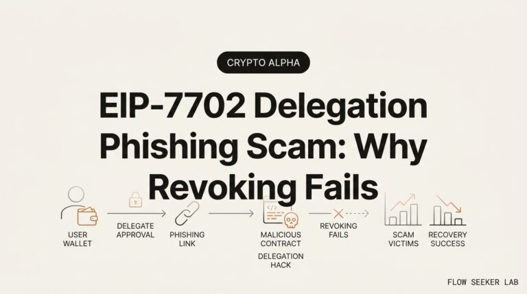 EIP-7702 Delegation Phishing Scam: Why Revoking Fails